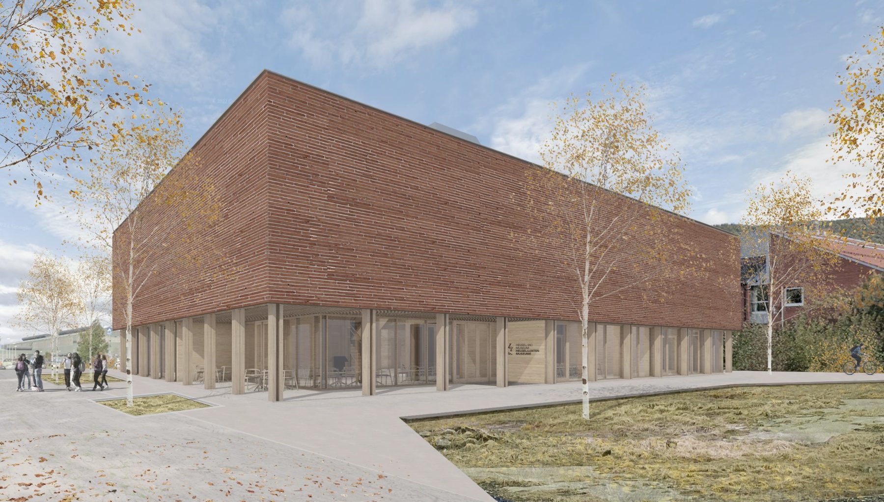 Helgeland Museum – Illustrasjon fra Strandgata